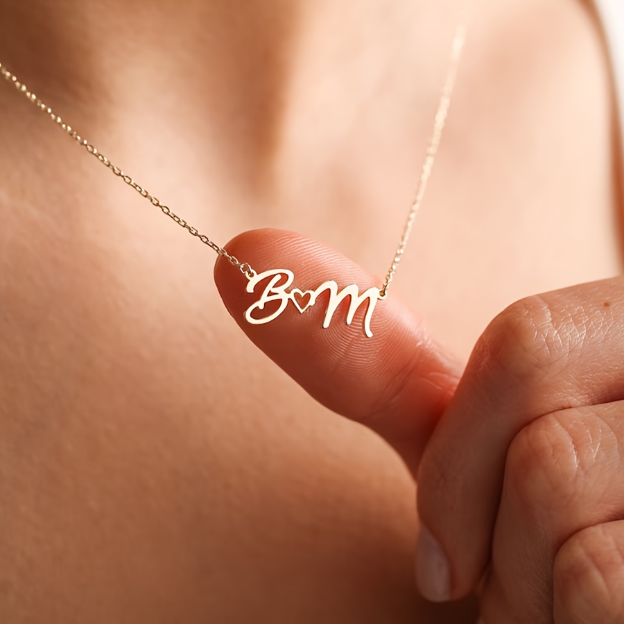 Name Necklace Custom - Kalung Nama Kustom untuk Wanita Kalung