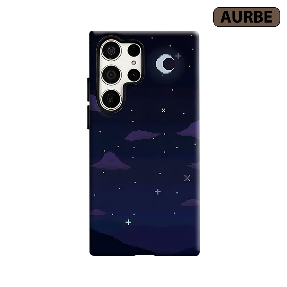 Custom Night Sky - Casing Ponsel Pixel Night Sky Untuk