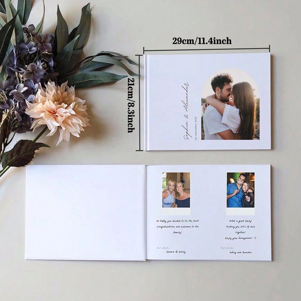 Buku Tamu Pernikahan 38 Halama - Custom Photo Book ulasan dan harga