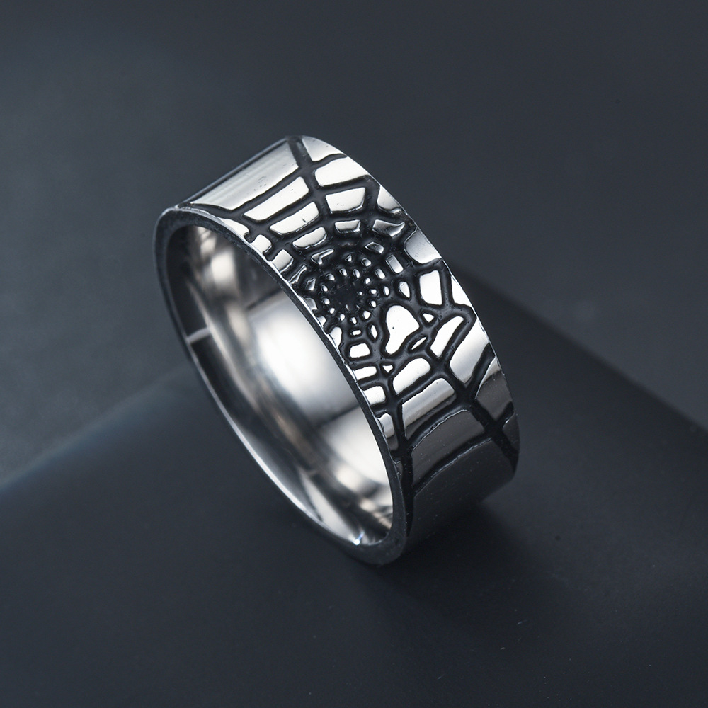Cincin Web laba-laba sederhana - Initial Ring Custom ulasan dan harga