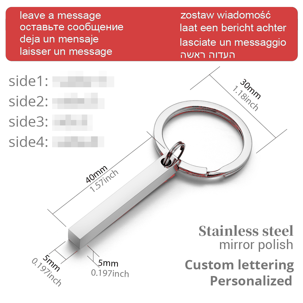 Gantungan kunci personalisasi  - Initial Ring Custom ulasan dan harga