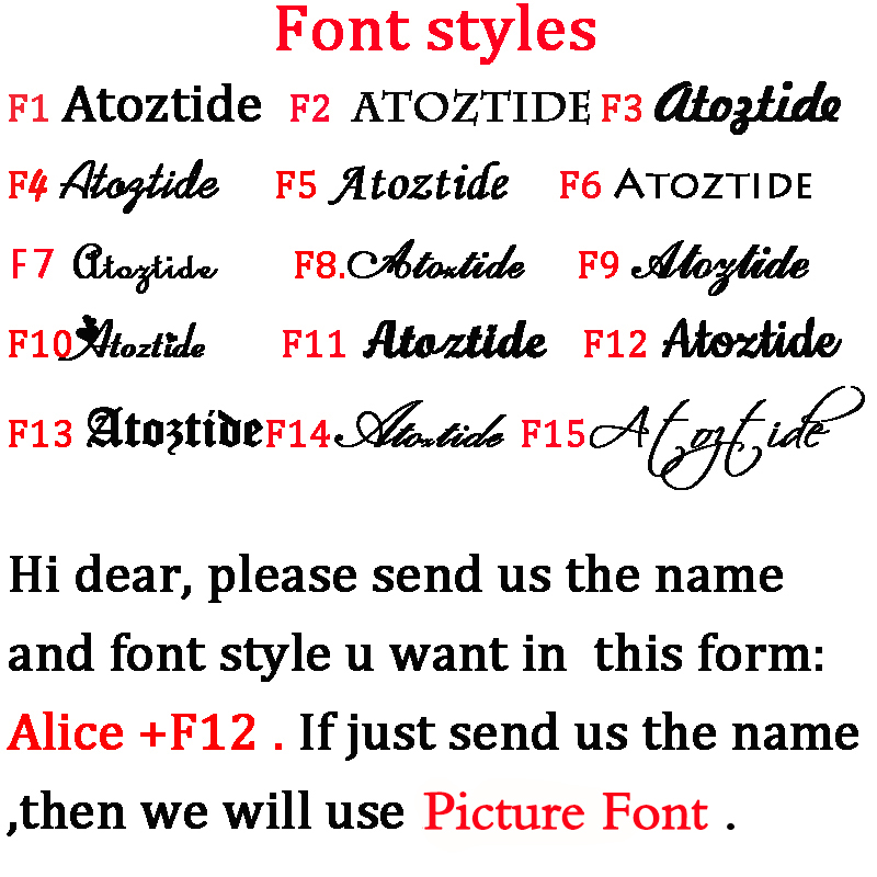 Atoztide Personalisasi Nama Ku - Personalized Name Box ulasan dan harga