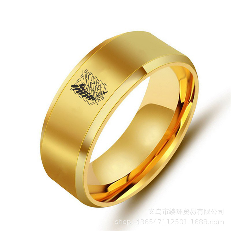 5 Warna Attack On Titan Cincin - Initial Ring Custom ulasan dan harga