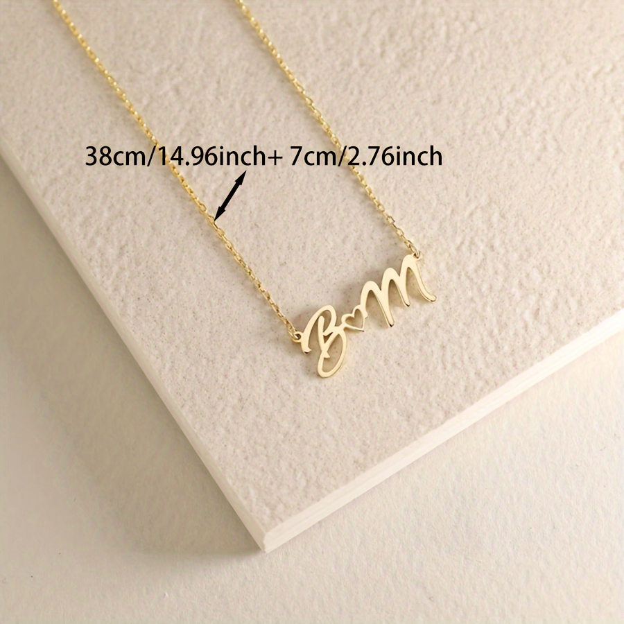 Kalung Nama Kustom untuk Wanit - Name Necklace Custom ulasan dan harga