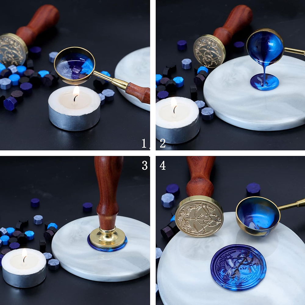 Kit Stempel Segel Lilin Huruf  - Wax Seal Letter Kit ulasan dan harga