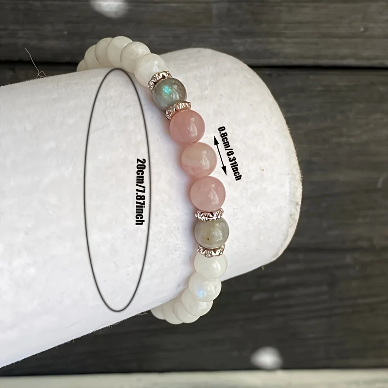 Batu bulan baru, Labradorite d - Coordinates Bracelet ulasan dan harga