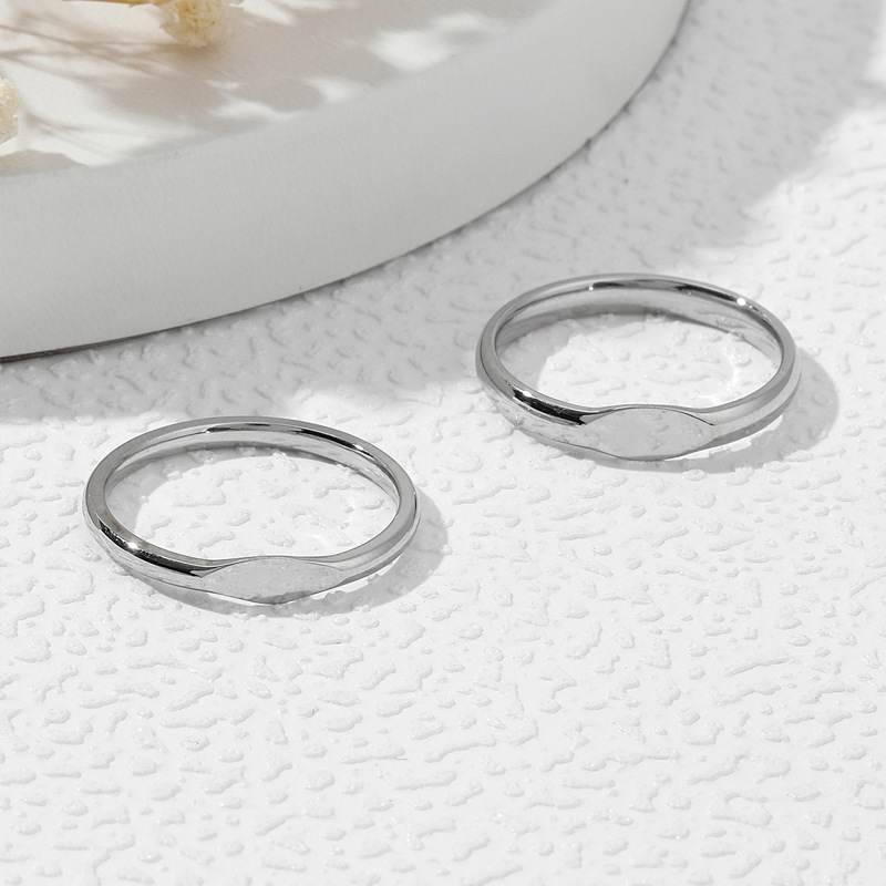 Cincin nama kustom, cincin per - Initial Ring Custom ulasan dan harga