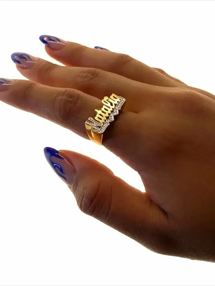 Cincin emas pria dan wanita, p - Initial Ring Custom ulasan dan harga