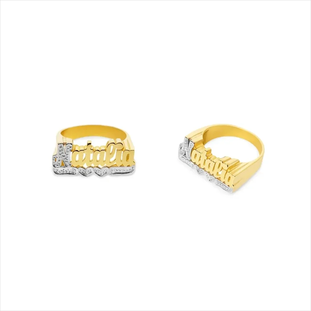 Cincin emas pria dan wanita, p - Initial Ring Custom ulasan dan harga