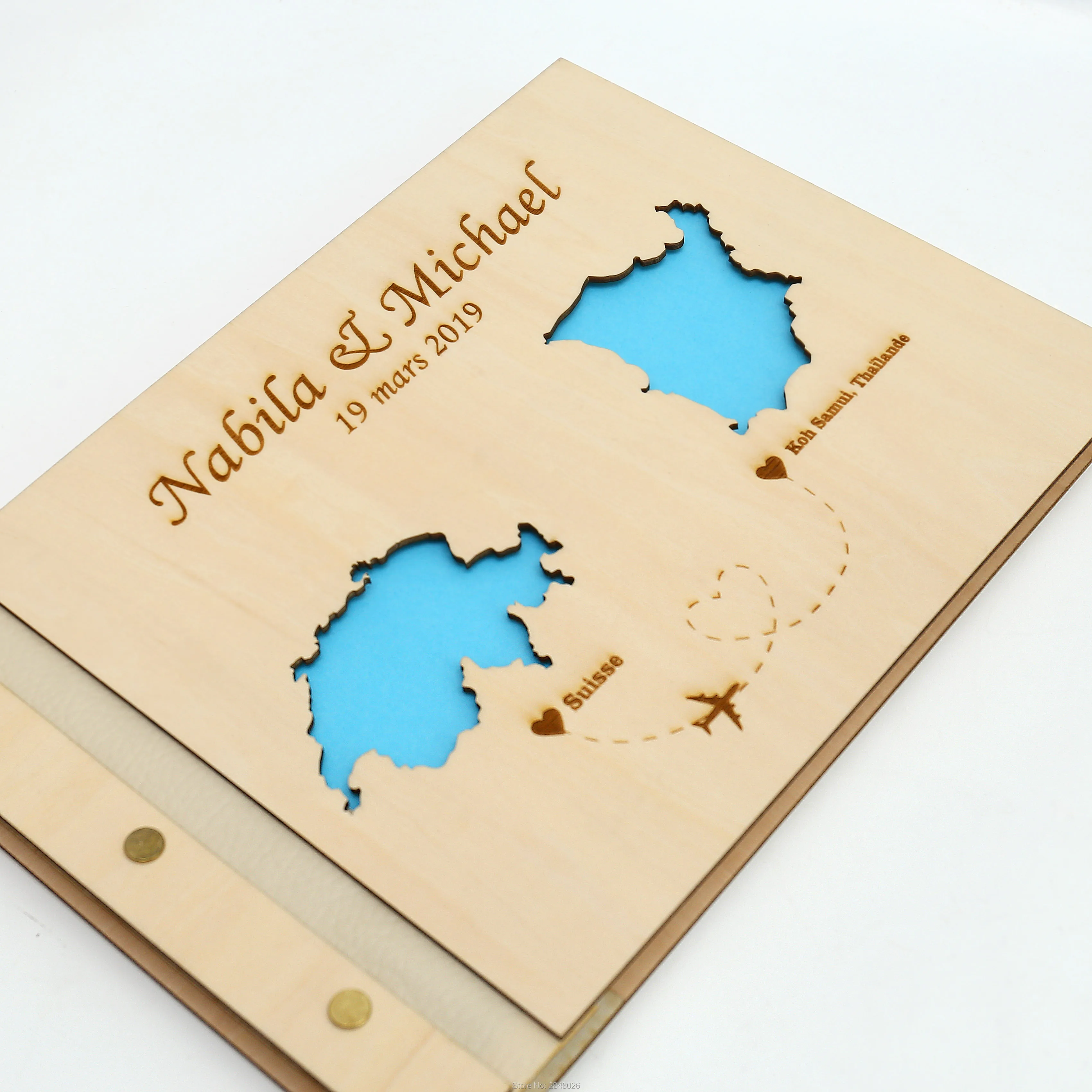 Buku tamu pernikahan berukir p - Custom Star Map ulasan dan harga