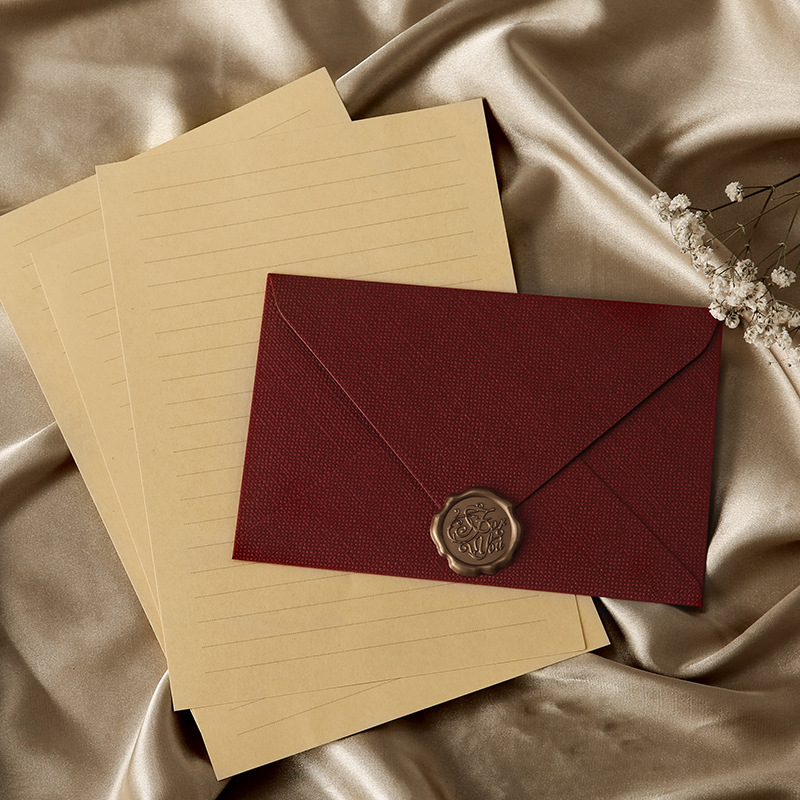 10 buah set kertas amplop kert - Wax Seal Letter Kit ulasan dan harga
