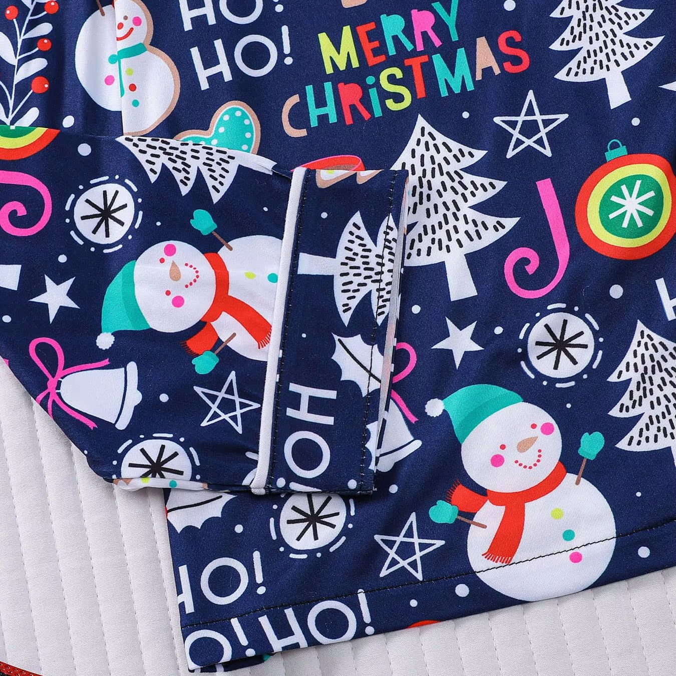 Piyama Natal Motif Santa, Poho - Family Tree Print ulasan dan harga