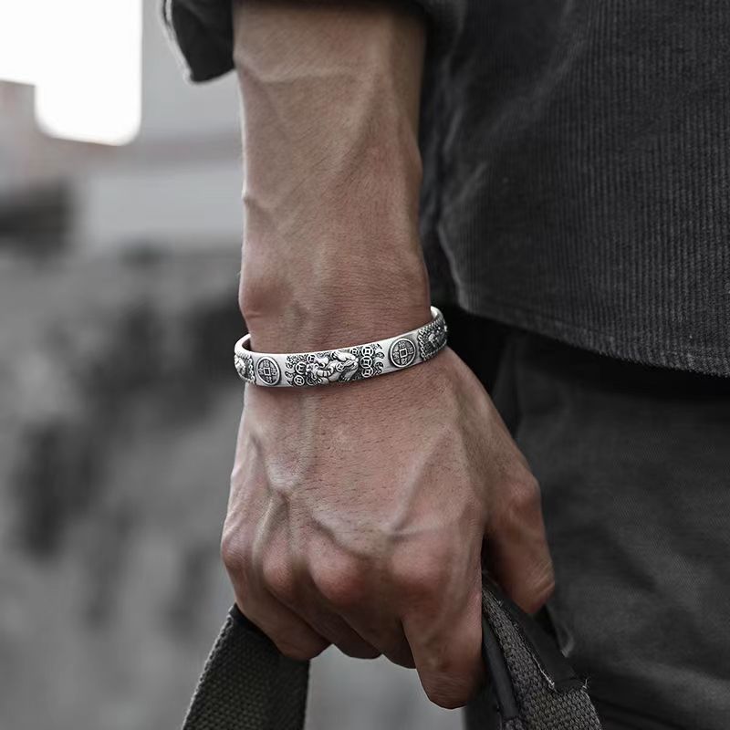 Gelang Manset Pembukaan Ukiran - Coordinates Bracelet ulasan dan harga